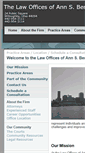 Mobile Screenshot of bergenlawoffices.com